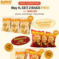BUNKY Founder's Stash | Buy 6, Get 2 Free | 8 Bags Protein Popcorn