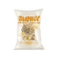 BUNKY Aged White Cheddar protein popcorn bag, up to 22g protein, zero seed oils