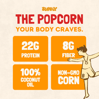 Protein Popcorn | Aged White Cheddar