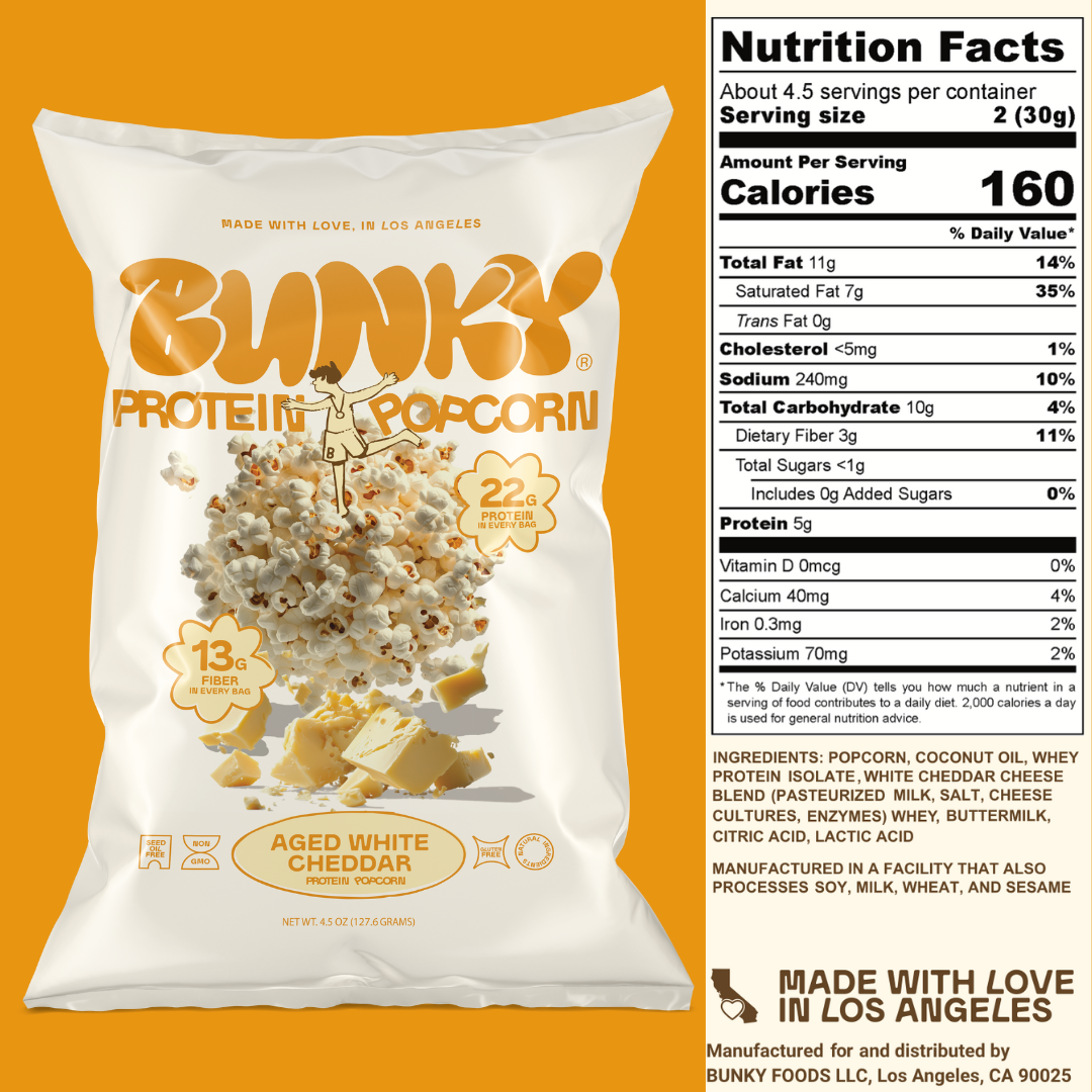 BUNKY™ Protein Popcorn 4.5 oz