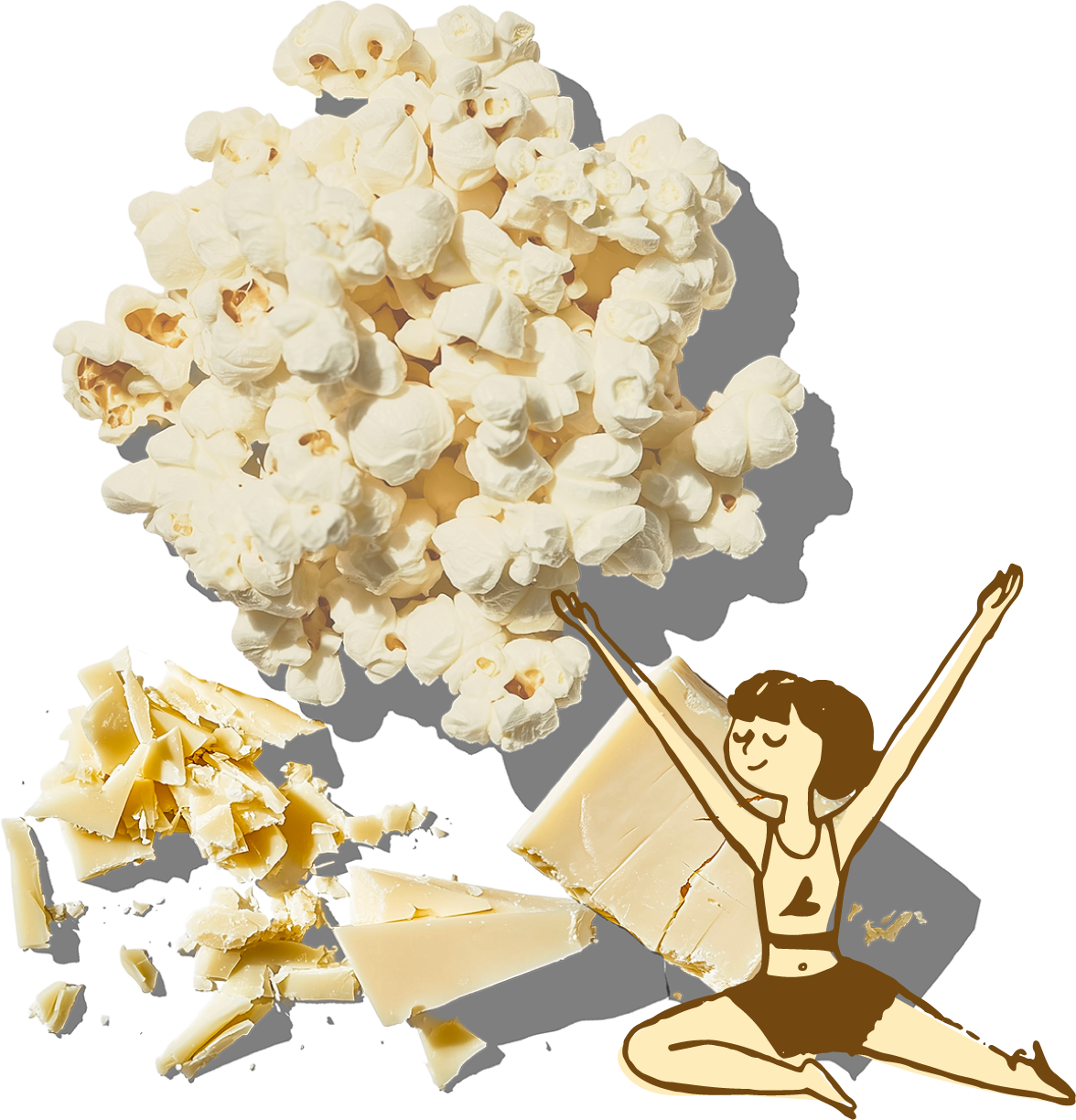BUNKY — Protein Popcorn | Sriracha Lime + Aged White Cheddar