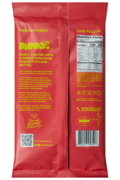 BUNKY™ Protein Popcorn
