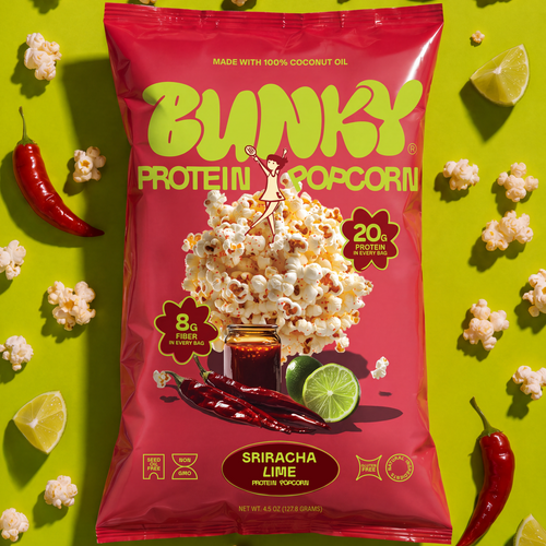 Protein Popcorn | Sriracha Lime