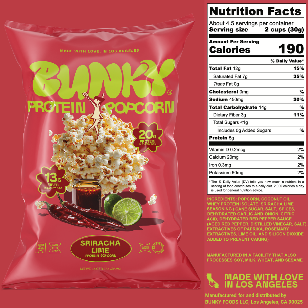 BUNKY™ Protein Popcorn 4.5 oz