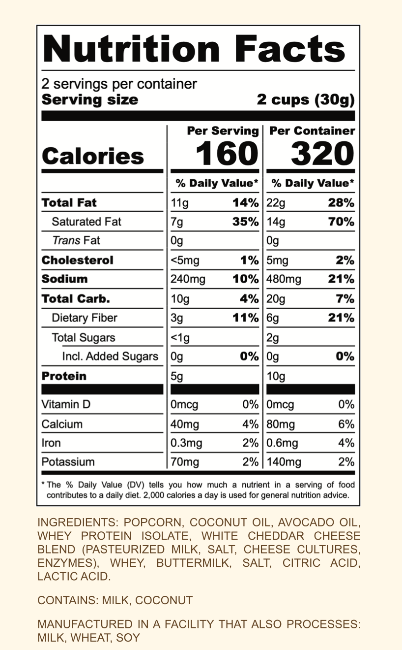 BUNKY™ Protein Popcorn