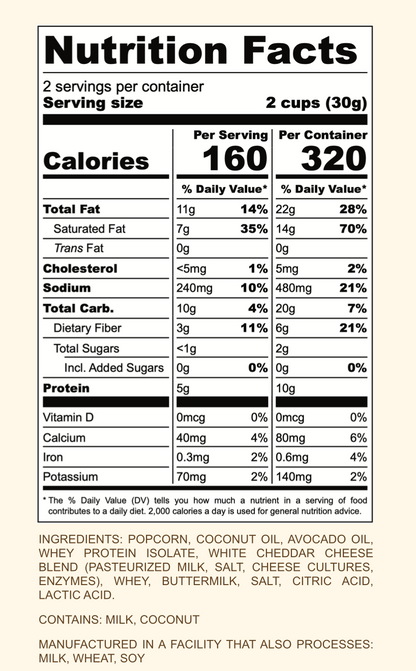 BUNKY™ Protein Popcorn